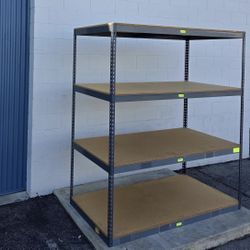 72 in W x 48 in D Steel Rack Supply Storage Shelving Similar To Uline Delivery Available