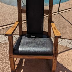 Beautiful Mahogany Rocking Chair 