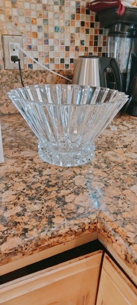 ROSENTHAL CRYSTAL BLOSSOM 10" BOWL