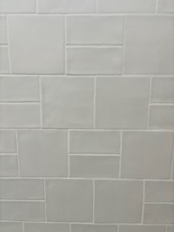 Daltile Farrier Andalusian Grey 5" x 5" Satin Ceramic Wall Tile (Model #FA56SQU55ST)