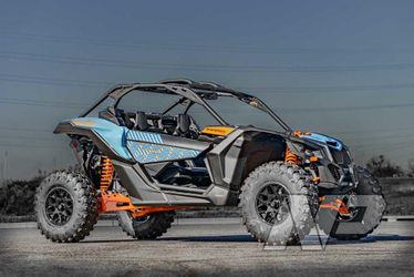 2026 Can-Am Maverick X3 Ds Turbo Scandi Blue & Orange Crush