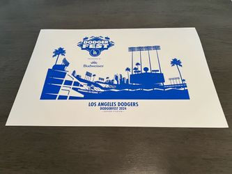 Dodger Fan Fest 2024 Poster