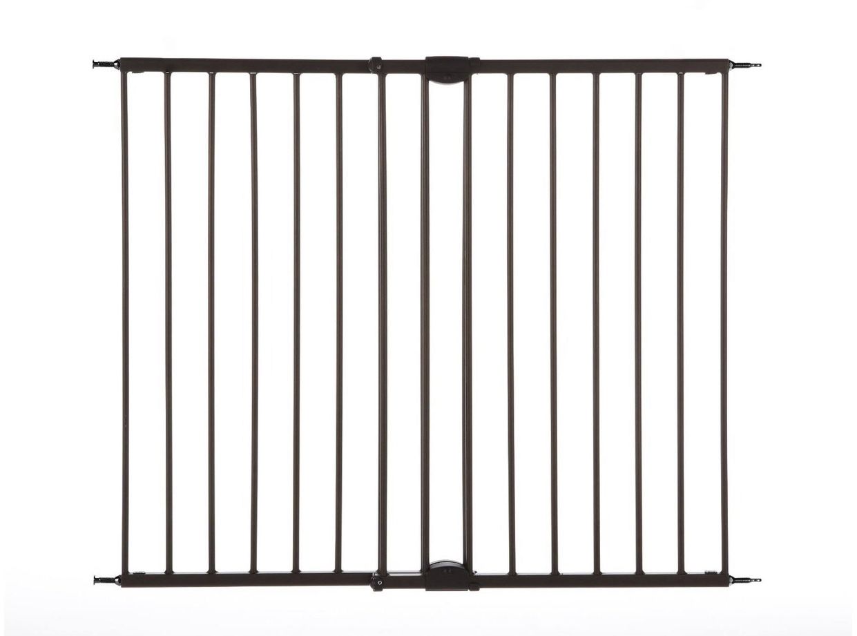 Toddleroo by North States Easy Swing & Lock Baby Gate 28.68"-47.85" Wide 31"T Matte Bronze SUMMERLIN