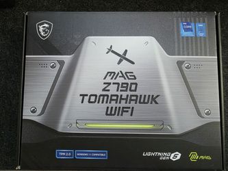 MSI MAG Z790 Tomahawk WiFi, Complete In Box, Used