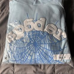 Baby Blue Sp5der hoodie