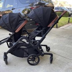 Contour double stroller