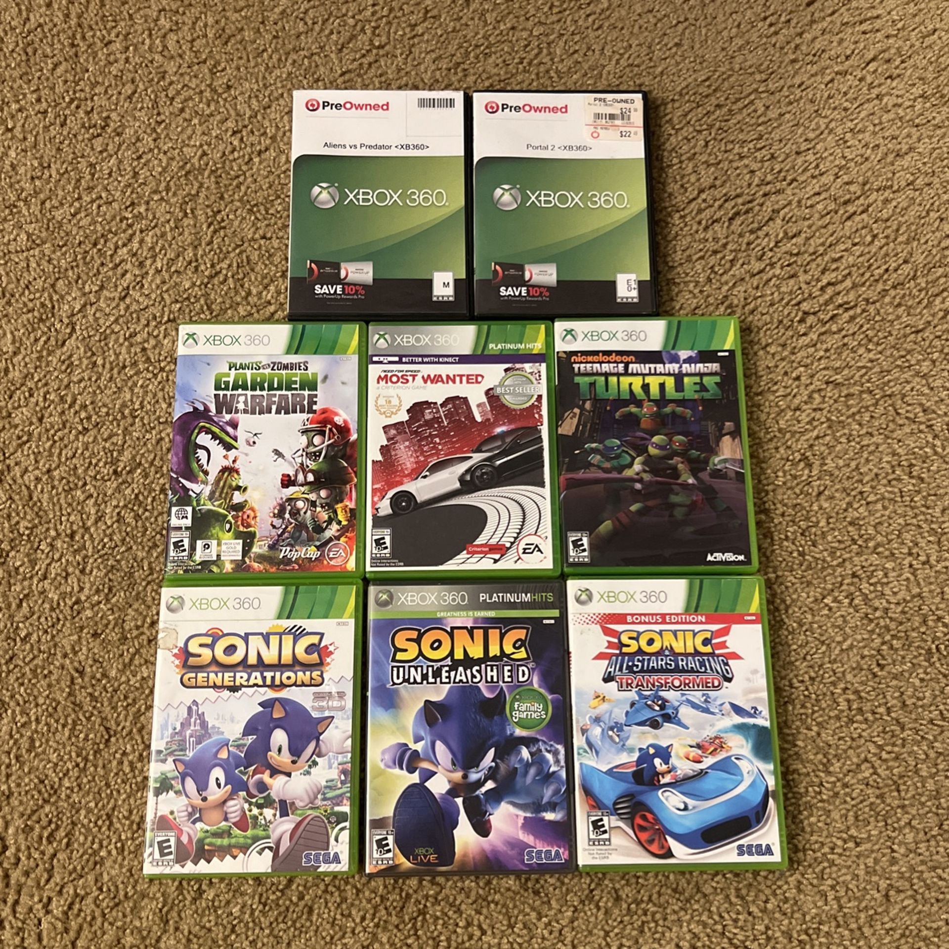 Xbox 360 games