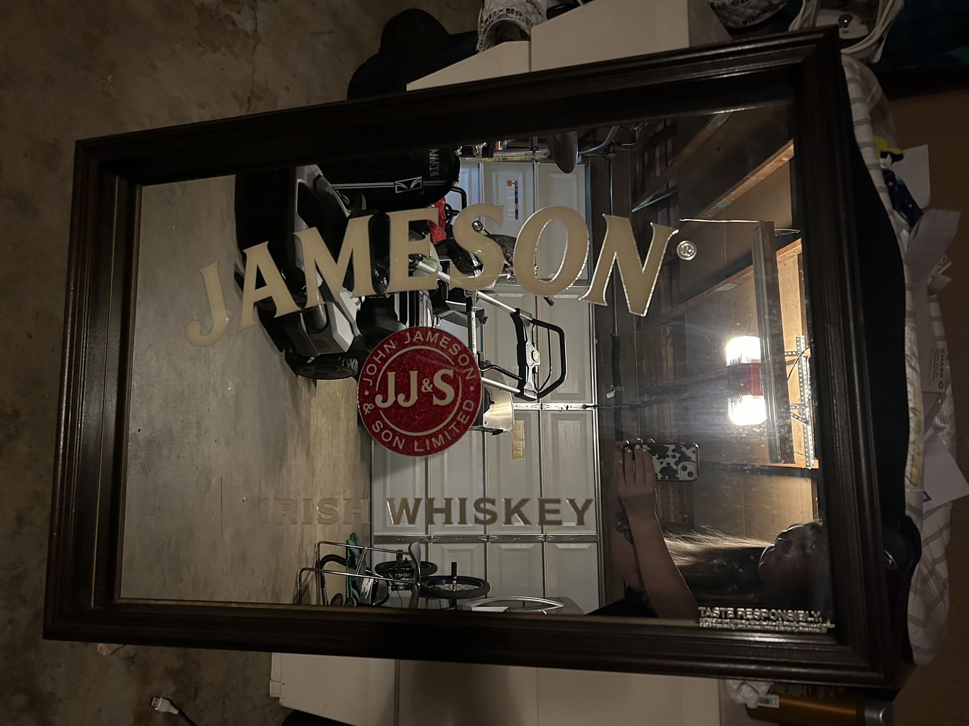 Jameson Whiskey Mirror