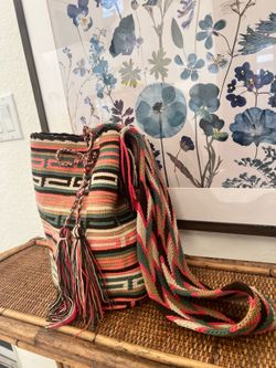 Handmade Wayuu Mochila Bag from Colombia