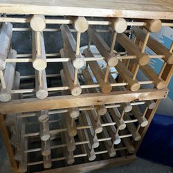 Wooden Wine Rack 