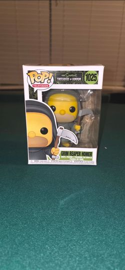 Funko Pop! Television The Simpsons Treehouse of Horror Grim Reaper Homer #1025