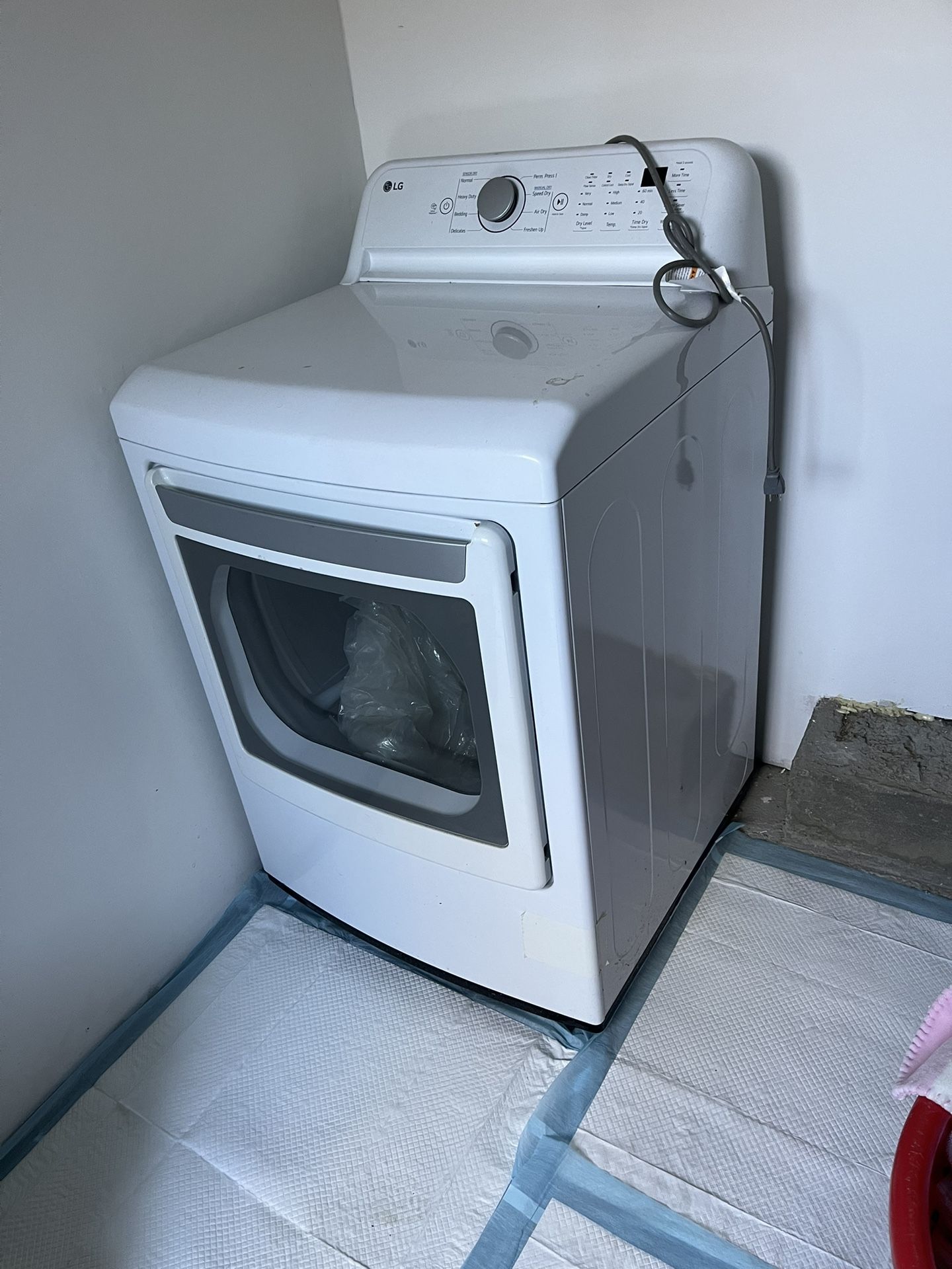 LG washer and dryer