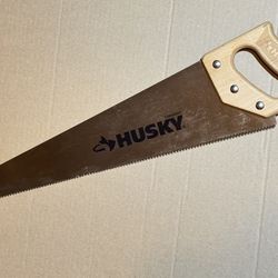 Husky Hand Saw with Wooden Handle — Great Condition