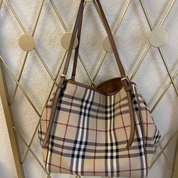 Burberry Canterbury Tote / Brown Canvas