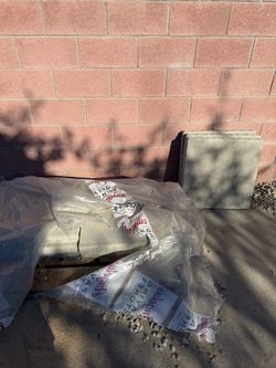 Concrete Paving Stones / Pavers and sand