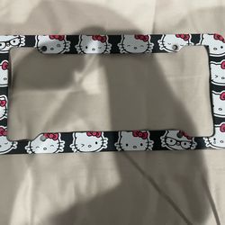 Hello Kitty License Plate Frame