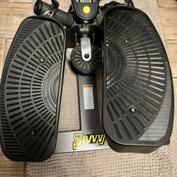 Stepper Machine With Resistance Bands