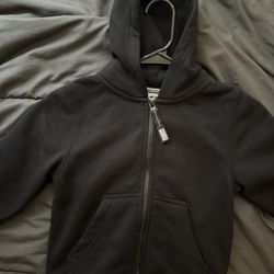 Kids Xs Black Pro Club zip up jacket