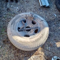 08 F250 Spare Tire And Kit $150