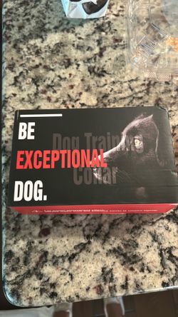Dog training collar