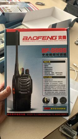 Walkie talkies