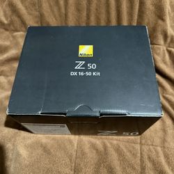 Nikon Z50 w/ Nikkor DX 16-50mm & Nikkor DX 50-250mm kit lenses
