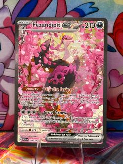 Fezandipiti EX Special Illustration Rare 288/217 Mega Evolutions Ascended Heroes