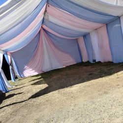 Canopy , Draping , Chairs , Tables And More.