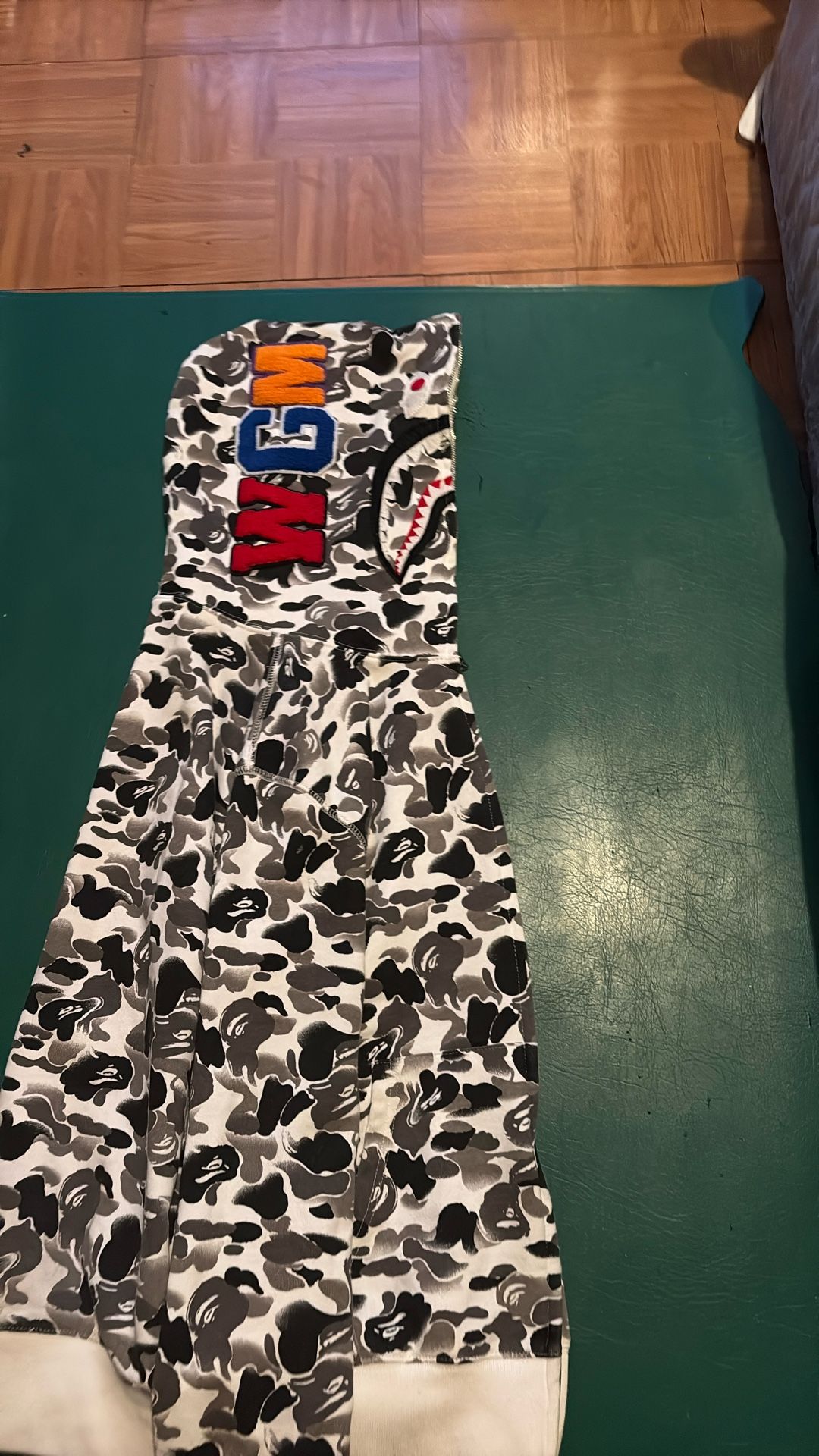 White Bape Hoodie