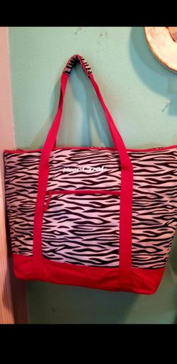Zebra totes bag..carry hot or cold food..large size for picnics