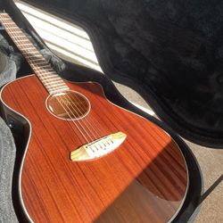 Breedlove African Mahogany Eco Series Acoustic/ Electric Guitar 