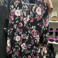 Floral Shorts Romper 