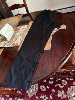 Junaid Jamshed Black Cotton Trousers