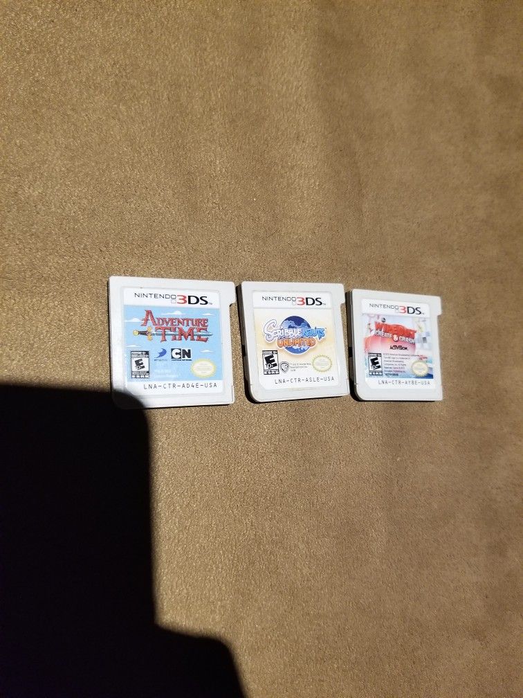 Nintendo 3ds Games 10.00 Each