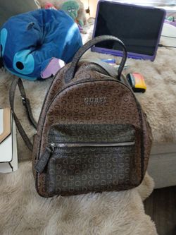 Guess Logo Print Mini Backpack