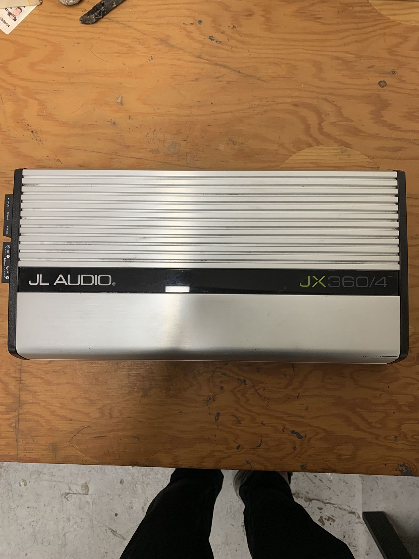 JL Audio JX360/4 Amplifier