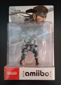 Nintendo Amiibo Super Smash Bros Snake - Brand New