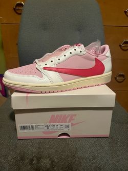 Pink Travis Scott 1 low