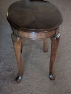 Antique end table