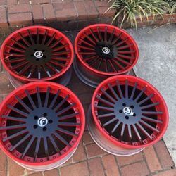 20’   Good paint  comes with F caps . $1200price firm bolt pattern: 5x4.5 staggered rims