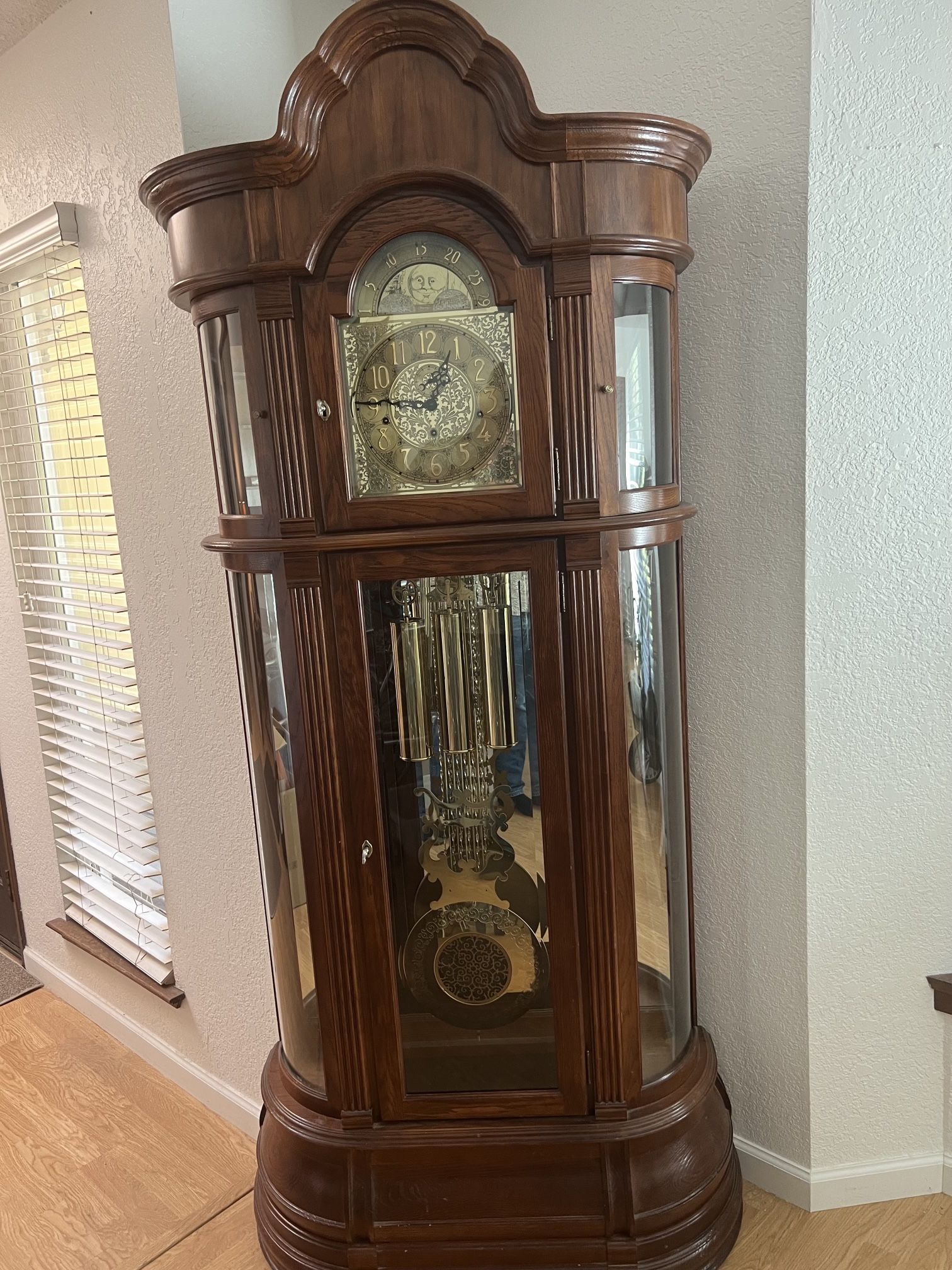 Grandfather Clock; Ridgeway, No. 1 of 2 Clocks.