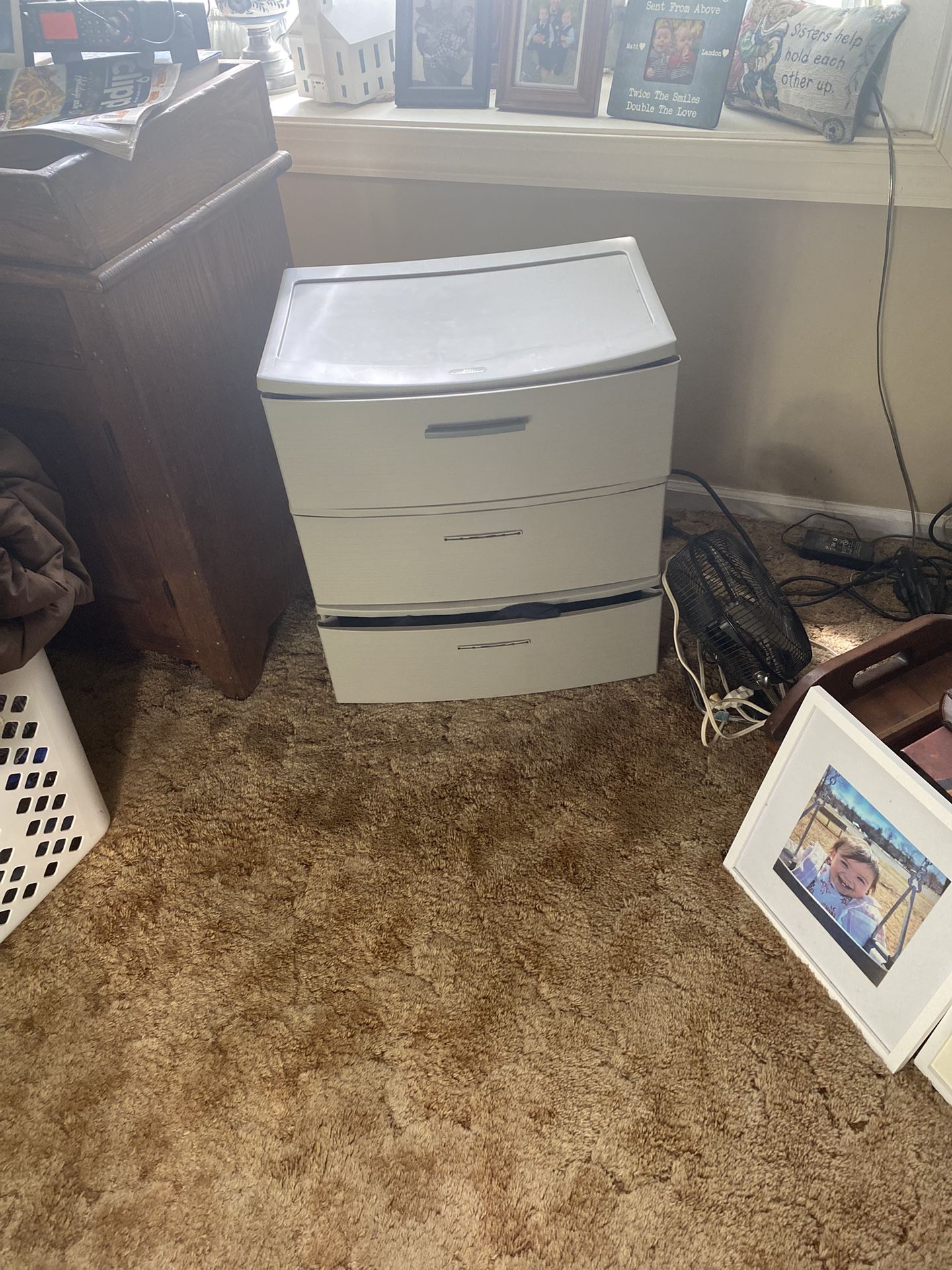 Three  drawer clothing unit , excellent condition 