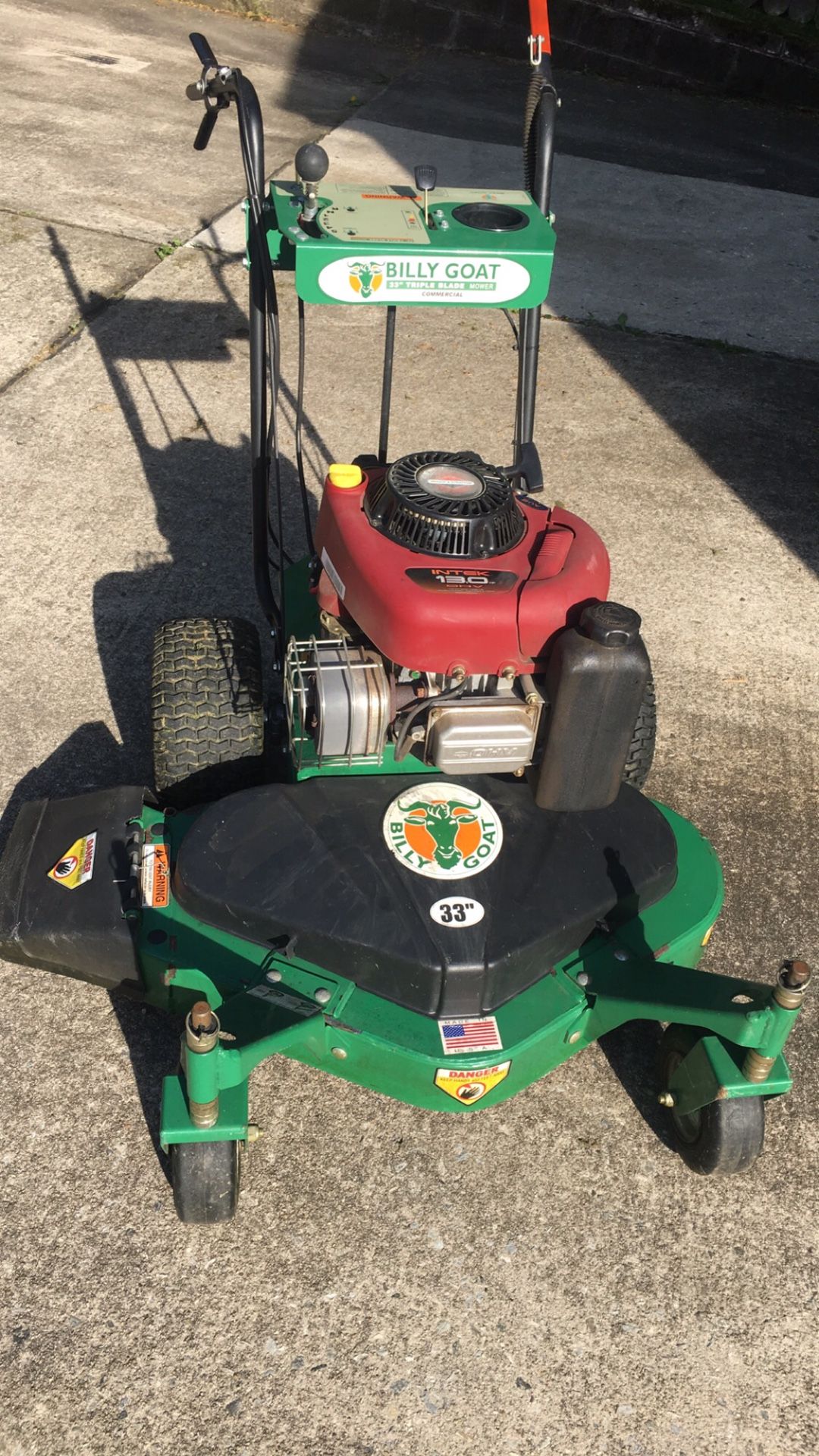 Billy Goat 33” walk behind mower for Sale in Philadelphia, PA - OfferUp