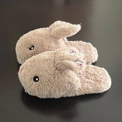 Girls Bunny Slippers Size 13-1