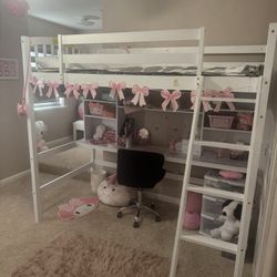 Loft Bed With Desk Underneath