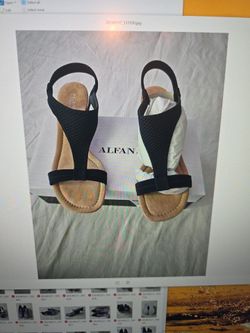 Alfani Womens Sandal Size 10M