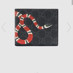 Gucci King Snake Wallet