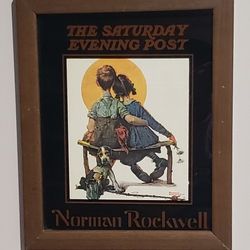 Norman Rockwell Wall Art,  9" x 12"