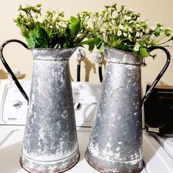 Vases, Watering Can, Welcome Mats, Mail Holder, Candle