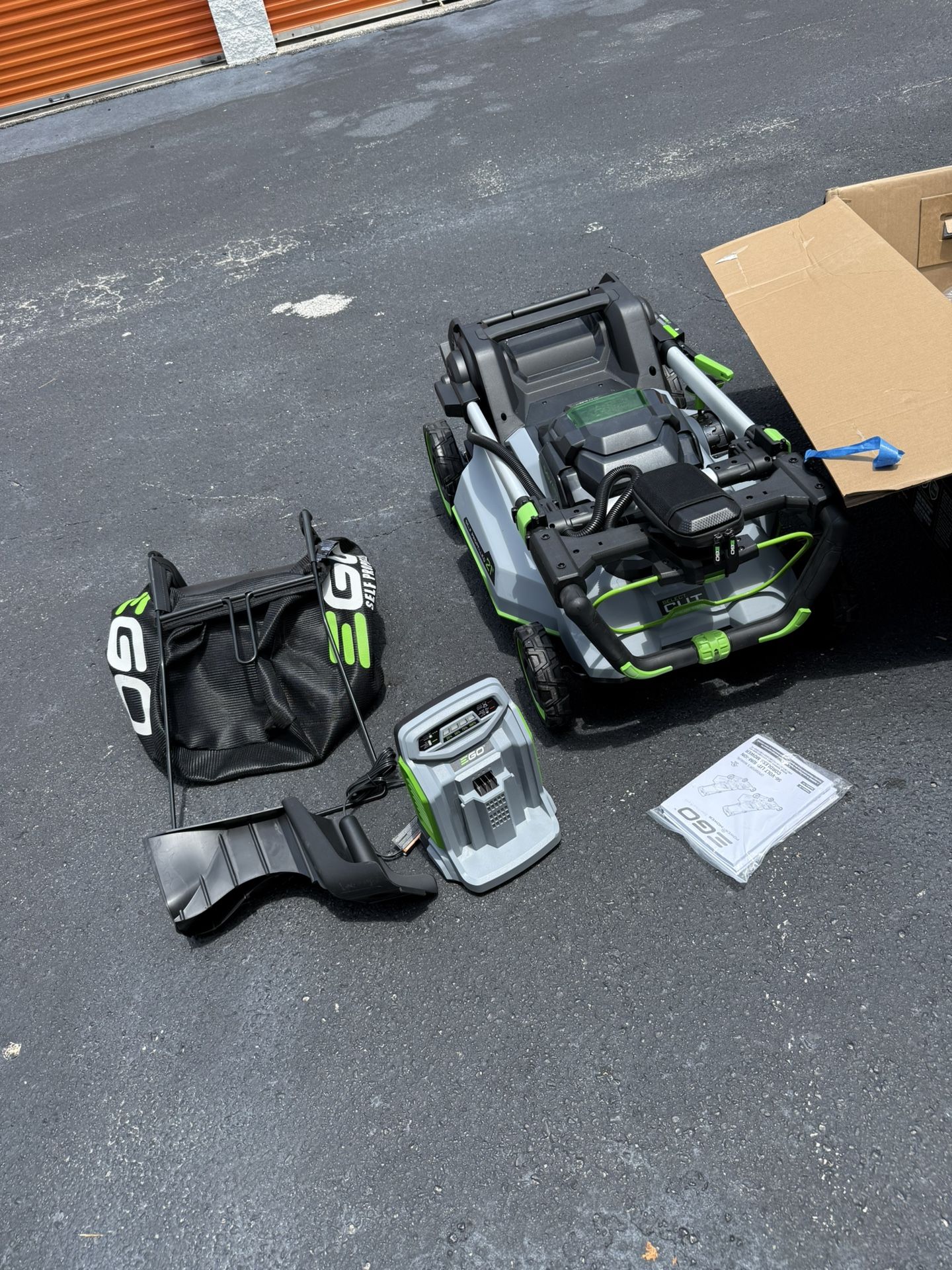 EGO 800 Series Select Cut with Touch Drive 21-in Self Propelled Battery Walk Mower, (1) 56-volt,